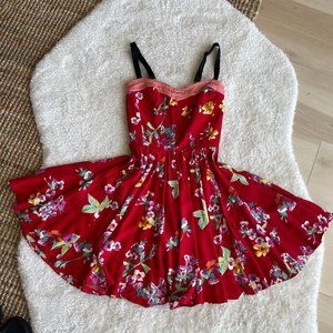 Maria Vazquez Flower Corset Dress